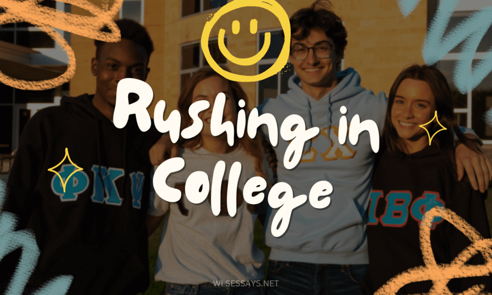 rushing in college
